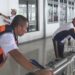 Cegah Covid19, Polisi dan Pemda Bersihkan Stasiun