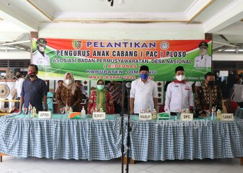 ABPENAS PAC Ploso Masa Bakti 2020 – 2025 Dikukuhkan Bupati Mundjidah