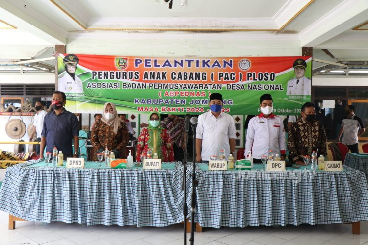 ABPENAS PAC Ploso Masa Bakti 2020 – 2025 Dikukuhkan Bupati Mundjidah