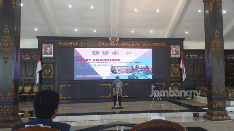 Bupati Jombang Buka Rakor TPID 2020