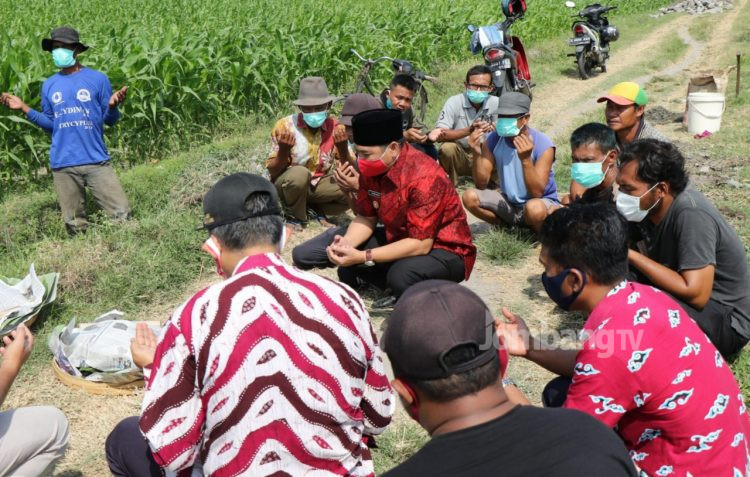Wabup Jombang Hadiri Pembangunan P3TGAI di Banjardowo