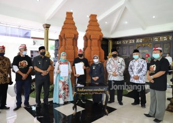 Bupati Jombang Buka Talkshow Gaung Sakala Bhumi Majapahit 2020