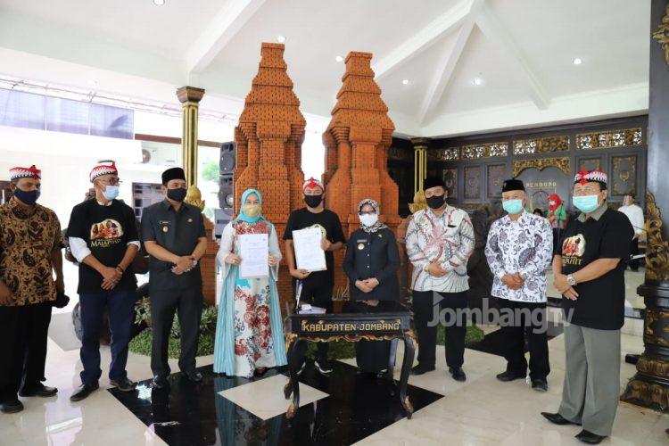 Bupati Jombang Buka Talkshow Gaung Sakala Bhumi Majapahit 2020