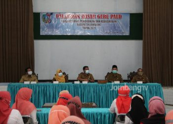 Tingkatkan Mutu Kualitas Guru Paud Disdikbud Jombang Gelar Pelatihan Dasar