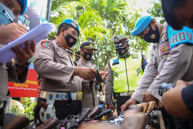 Antisipasi Penyalahgunaan, Senpi Dinas Diperiksa