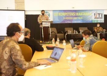 IJTI Gelar UKJ, Kabid Humas Polda Jatim: Peran Media Sangat Penting dan Membantu Tugas Polr