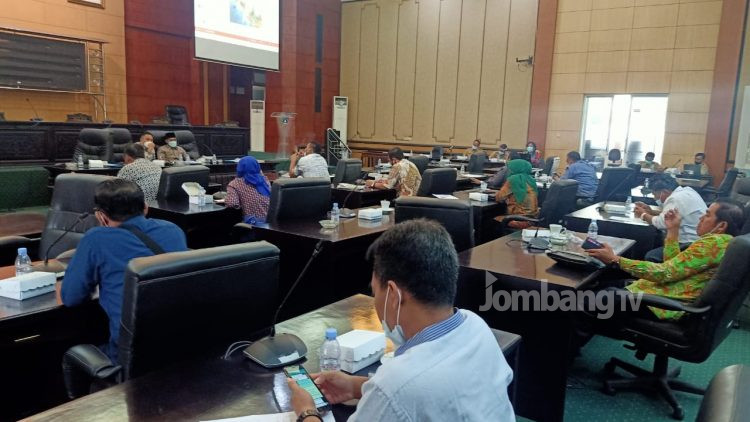 Bahas Mega Proyek Wahid Hasyim, DPRD Jombang Hearing Dengan Dinas Perkim