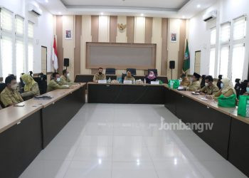 Bupati Jombang Pimpin Rakor Kerjasama Dispendukcapil dan Pengadilan Agama