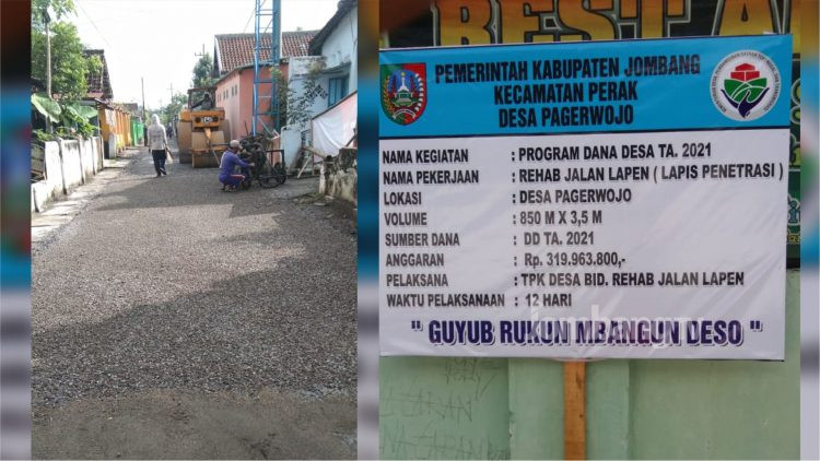 Dinilai Tak Transparan, Warga Desa Pagerwojo Pertanyakan Anggaran DD