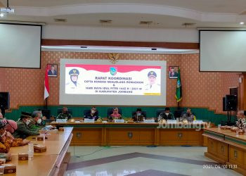 Bupati Jombang Pimpin Rakor Cipta Kondisi Jelang Ramadan