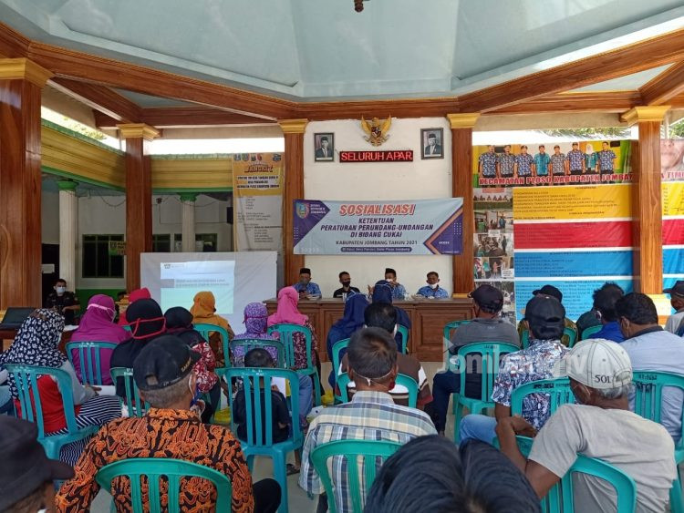 Diskominfo Jombang Gencarkan Sosialisasi Cukai ke Pedesaan