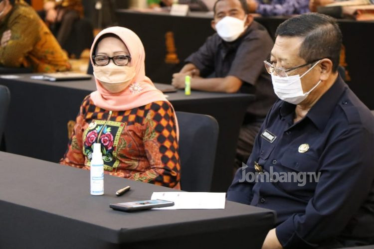Bupati Jombang Ikuti Rakorwas Internal dengan BPKP Jatim