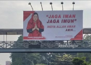 Gema Puan ; Pengritik Baliho Puan Maharani Caleg Gagal