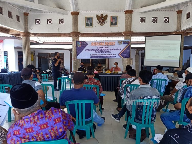 Diskominfo Jombang Bersama Bea Cukai Kediri Sosialisasikan Cukai Ilegal