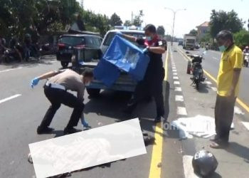 Dibonceng Motor Pulang Vaksin, Anak Tewas Terlindas Truk Tronton