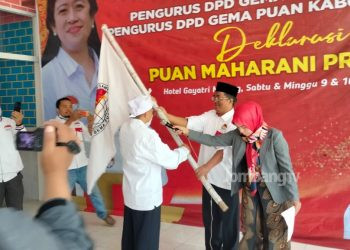 Gelar Deklarasi dan Pelantikan Pengurus, Gema Puan Siap Dukung Puan Maharani Maju Jadi Capres 2024