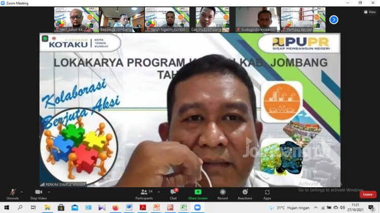 Program Kotaku Gelar Lokakarya Program Kotaku Tahun 2021 Dengan Pemkab Jombang