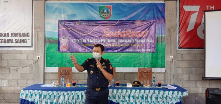 Gandeng Bea Cukai Kediri, Pemkab Jombang Sosialisasi UU Cukai