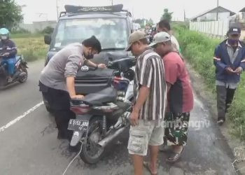 Jalan Rusak di Mojowarno Jombang Menelan Korban