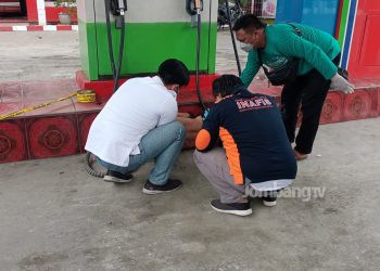 Hendak Beli Kerupuk, Sudarto Meregang Nyawa di SPBU Ngoro