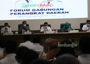 Susun RKPD 2023 Bappeda Jombang Gelar Forum Gabungan Perangkat Daerah