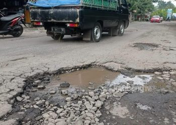 Ruas Jalan Kabupaten Jombang Banyak yang Rusak, Kerap Timbulkan Kecelakaan