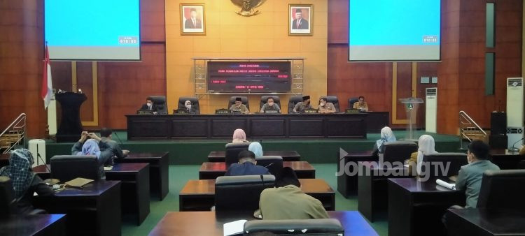 DPRD Jombang Gelar Paripurna Raperda Penyertaan Modal