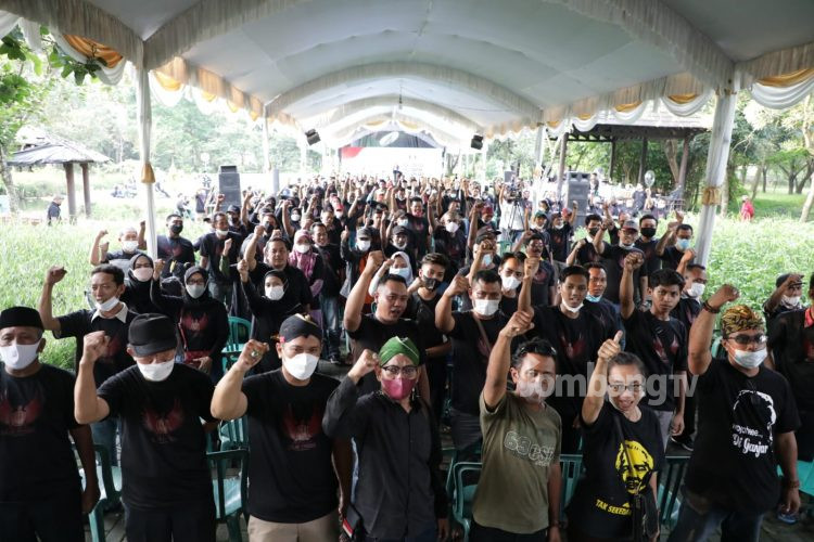 Relawan Desa di Jatim Deklarasi Dukung Ganjar Presiden 2024