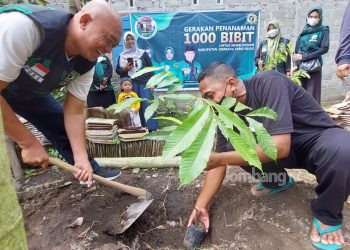 Gerakan Cinta Alam, GPK Jombang Canangkan Penanaman 1000 Bibit Pohon