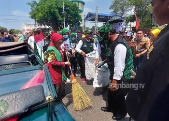 Pawai Budaya 2022 GPK Jombang Tanamkan Cinta Kebersihan
