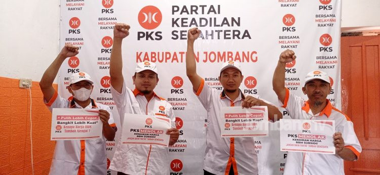 PKS Jombang Tolak Kenaikan Harga BBM Bersubsidi