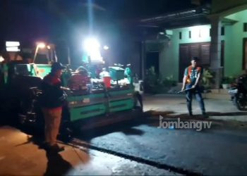 PUPR Jombang Tingkatkan Kualitas Ruas Jalan Curahmalang-Karangprabon