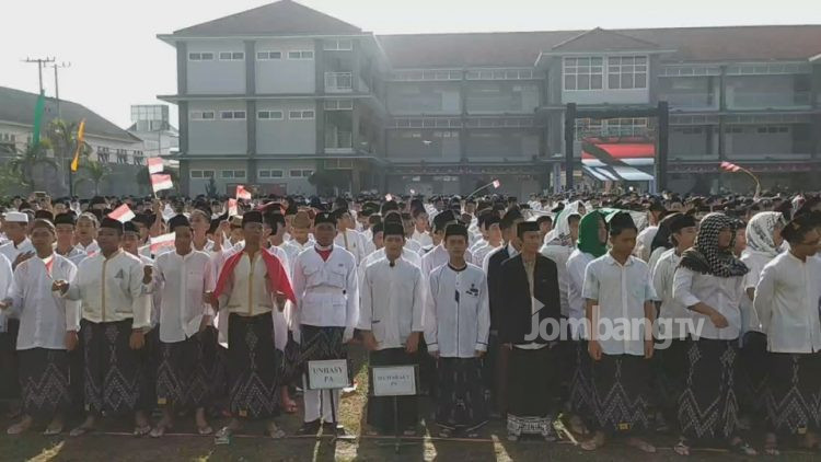 PBNU Gelar Apel Peringatan Hari Santri di Tebuireng