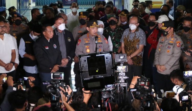 Kapolri Pastikan Korban Tewas Tragedi Kanjuruhan 125 Orang
