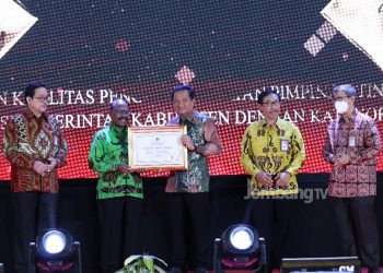 Pemkab Jombang Raih Anugerah Kualitas Pengisian Jabatan Kategori Baik Tingkat Nasional