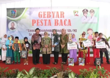 Bupati Jombang Apresiasi Gebyar Pesta Baca dan Lomba Dongeng Tingkat Dasar