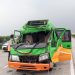 Elf Tabrak Dump Truk di Tol Jombang, 4 Orang Luka