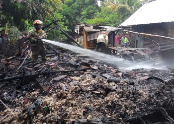 Ditinggal Bekerja, Rumah Terkabar