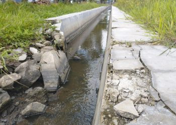 Baru Dibangun, Proyek P3-TGAI di Gadingmangu Justru Rusak