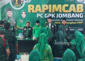 Rapimcab GPK Jombang, Ketua DPW Jatim Semangati Seluruh Kader dan Siap Jadi Caleg PPP di Pemilu 2024