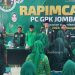 Rapimcab GPK Jombang, Ketua DPW Jatim Semangati Seluruh Kader dan Siap Jadi Caleg PPP di Pemilu 2024