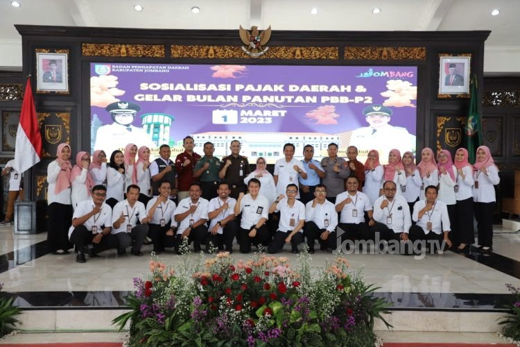 Pemkab Jombang Melalui Bapenda Sosialisasikan Pajak Daerah dan Bulan Panutan Pajak PBB-P2