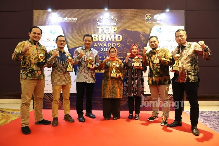 Pemerintah Kabupaten Jombang Borong Top BUMD Award 2023