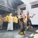 Rama dan Shinta Kawal Bacaleg Golkar Daftar Ke KPU