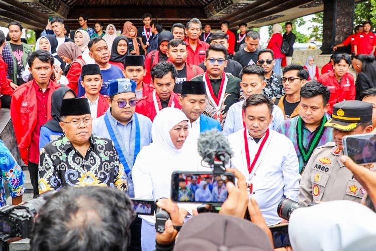 GMNI Jombang Kecam Keras Munculnya Isu Khofifah Cawapres di Rapimda Jatim