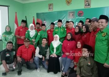 Konsolidasi Hingga Tingkat Daerah, PPP dan PDIP Jombang Gelar Silaturahim