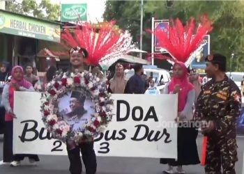 Bulan Gus Dur, Minha Gelar Kirab dan Ziarah Makam Presiden ke 4