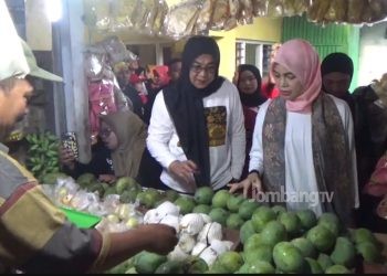 Akhiri Safari Politik di Jatim, Atikoh Ganjar Blusukan di Jombang