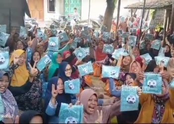 Deklarasi Emak-Emak Dukung  Prabowo-Gibran di Jombang Kian Masif