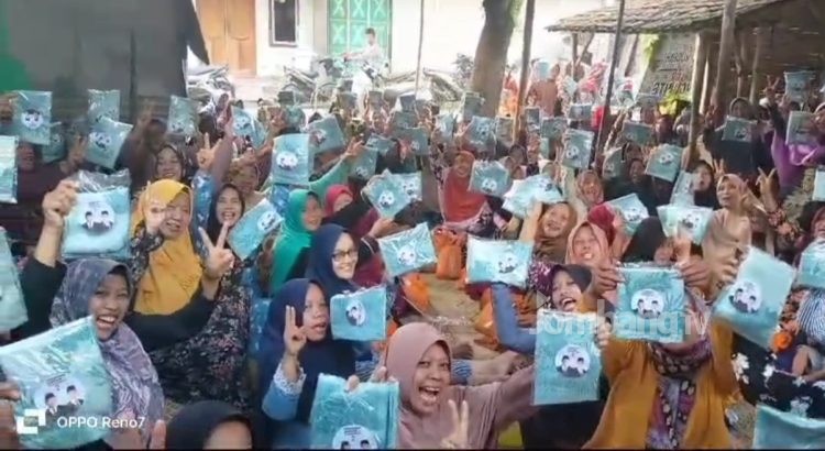 Deklarasi Emak-Emak Dukung  Prabowo-Gibran di Jombang Kian Masif